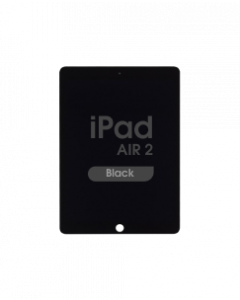 FX5 Fused - Glass and Digitizer Full LCD Assembly for iPad Air 2 w/ Pre-installed Sleep / Wake Flex (Black)