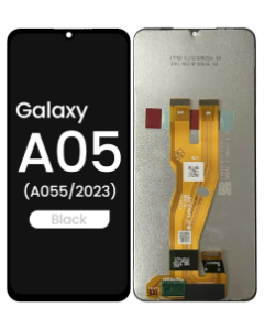 Refurbished - LCD Screen and Digitizer Assembly for Samsung Galaxy A05 (A055 / 2023) (No Frame) (Black)