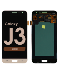LCD Screen and Digitizer Assembly for Samsung Galaxy J3 (J320) (No Frame) (Gold)