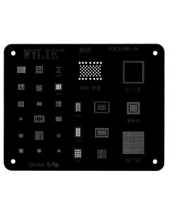 Wylie - WL-08 Stencil Planting Tin Net for iPhone 6 / 6P